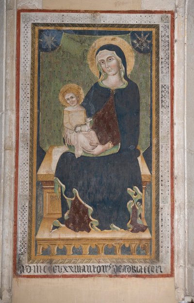 Iglesia de Santa María Arabona, Monopello, Abruzos, Italia de Unknown